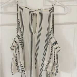 Cold shoulder blouse