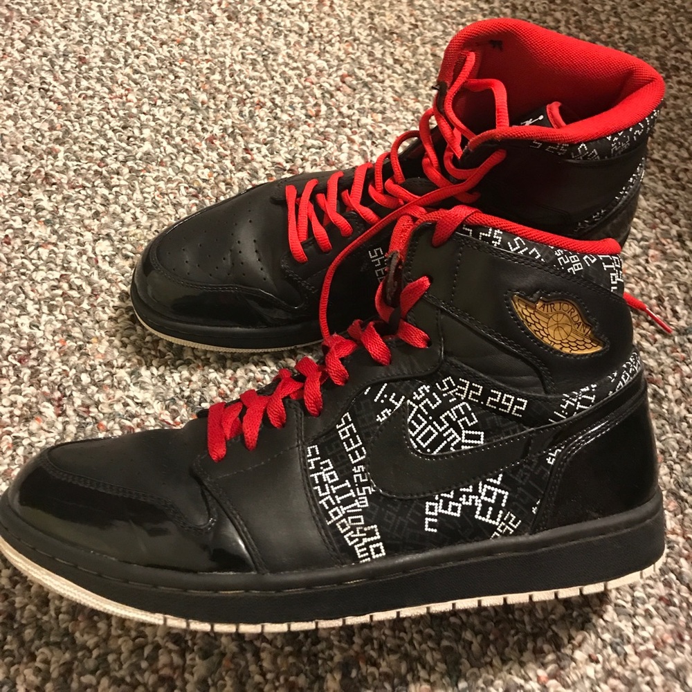 Jordan 1 Hall of Fame shoes size 12 Men’s