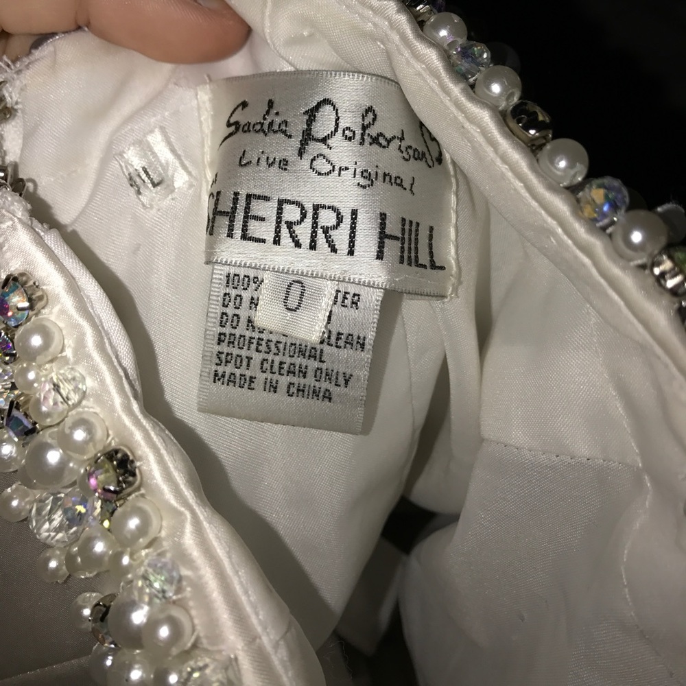 Sherri Hill short white/ivory dress. #prom - Picture 5 of 7