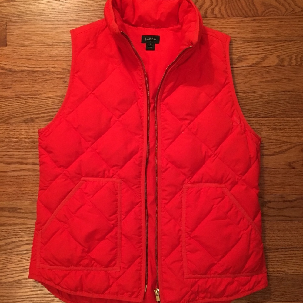 Jcrew puffy quilted vest