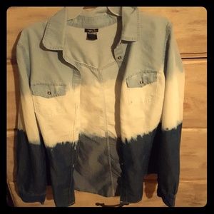 Demin button up shirt