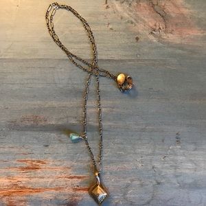 Unique sterling silver necklace