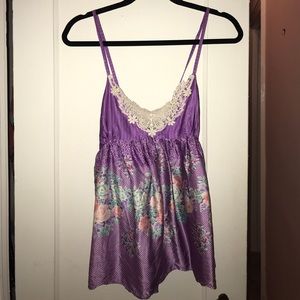 Yumi Kim Floral Silk Blouse