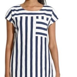 Madewell Navy Stripe Dress