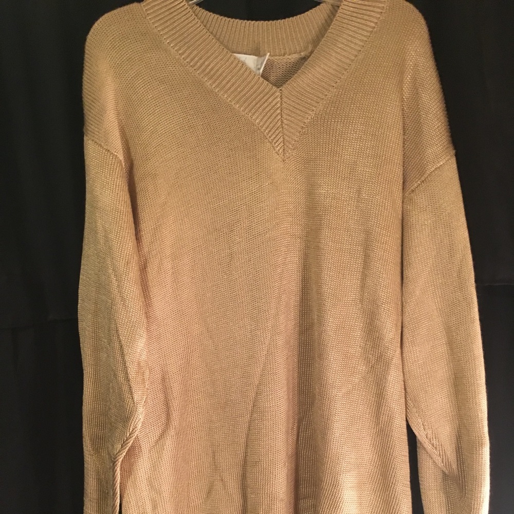Gold women’s sweater