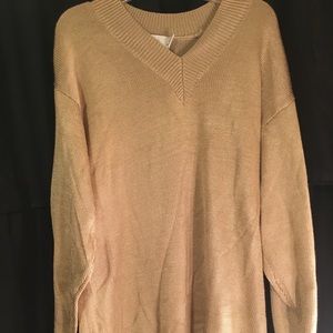 Gold women’s sweater