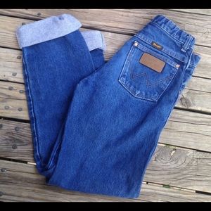 Vintage high waist wrangler jeans