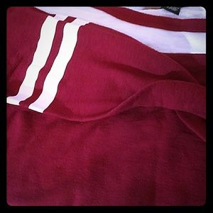 MAROON RUE21 TEE LONG SLEEVE