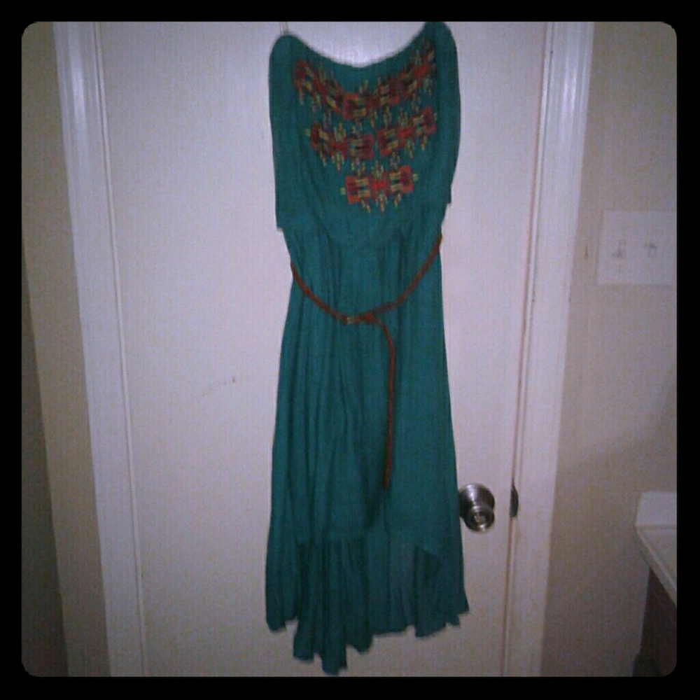 American Rag tubetop hi-low dress NWT