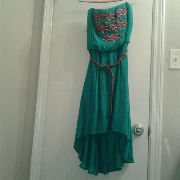 American Rag tubetop hi-low dress NWT - Picture 2 of 5