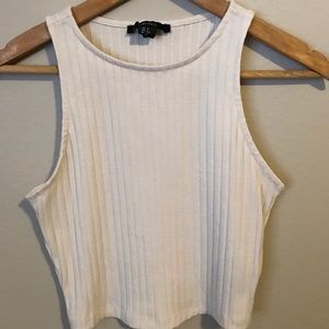 Forever 21 crop top cream color