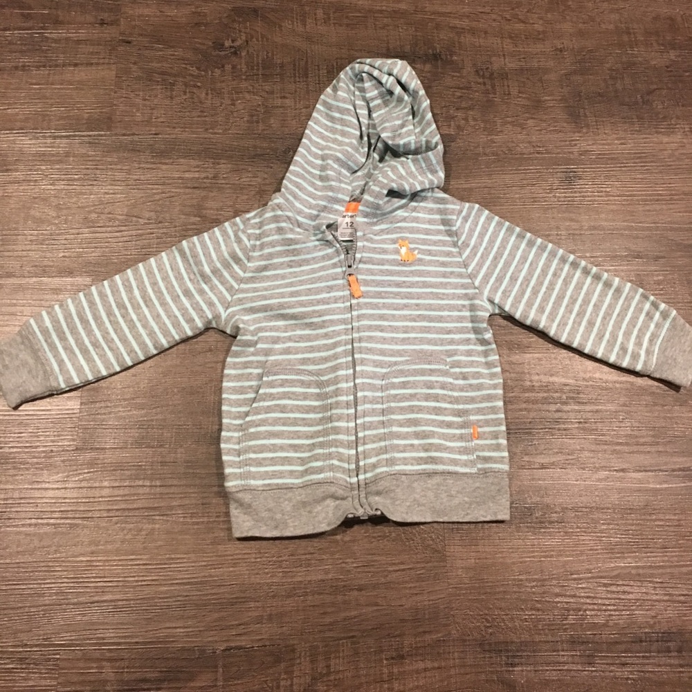 Carter's Fox sweatshirt 12mo