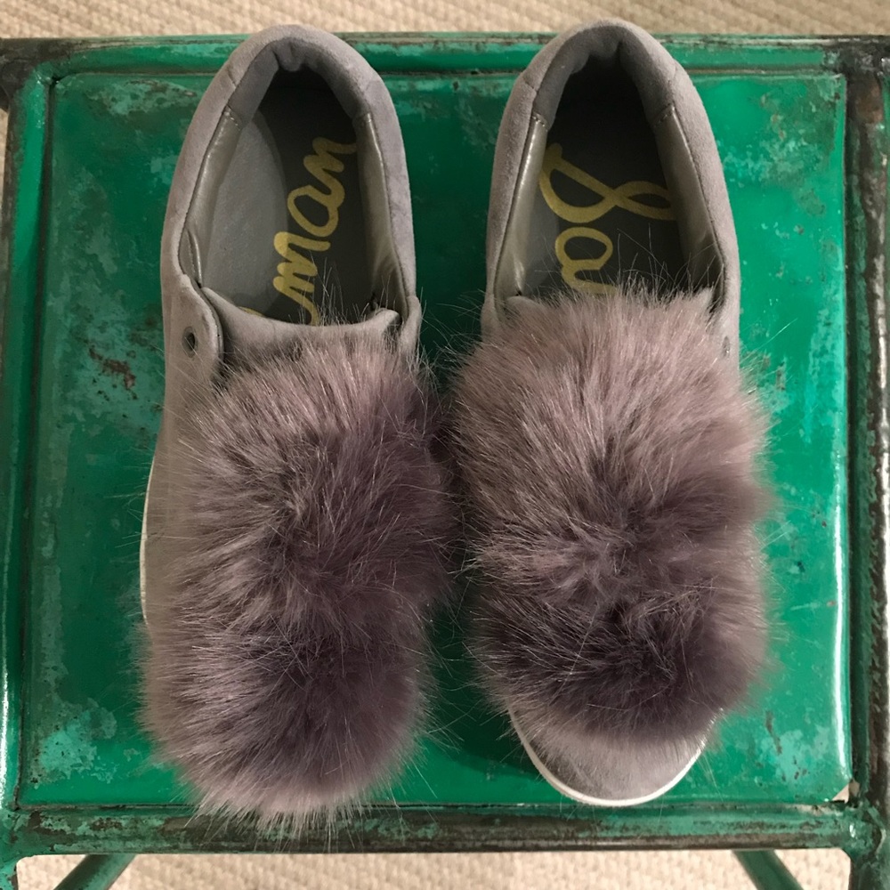 Sam Edelman Leya Grey Suede 6.5