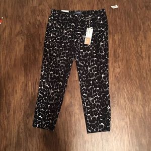 NWT Women’s Old Navy Harper Pants w/ Cheetah Print