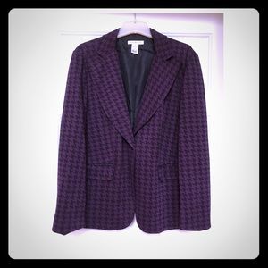 Ladies Purple Blazer