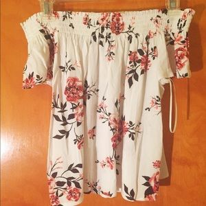 Off the shoulder top