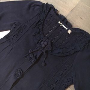 ☃️Knitted&Knotted NAVY cardigan!