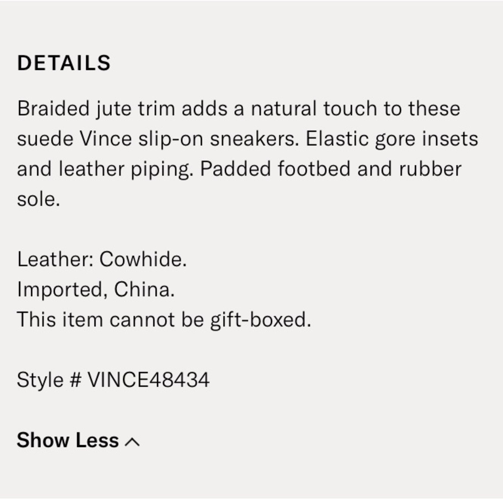 Vince Acker Suede Slip Ons - Picture 4 of 7