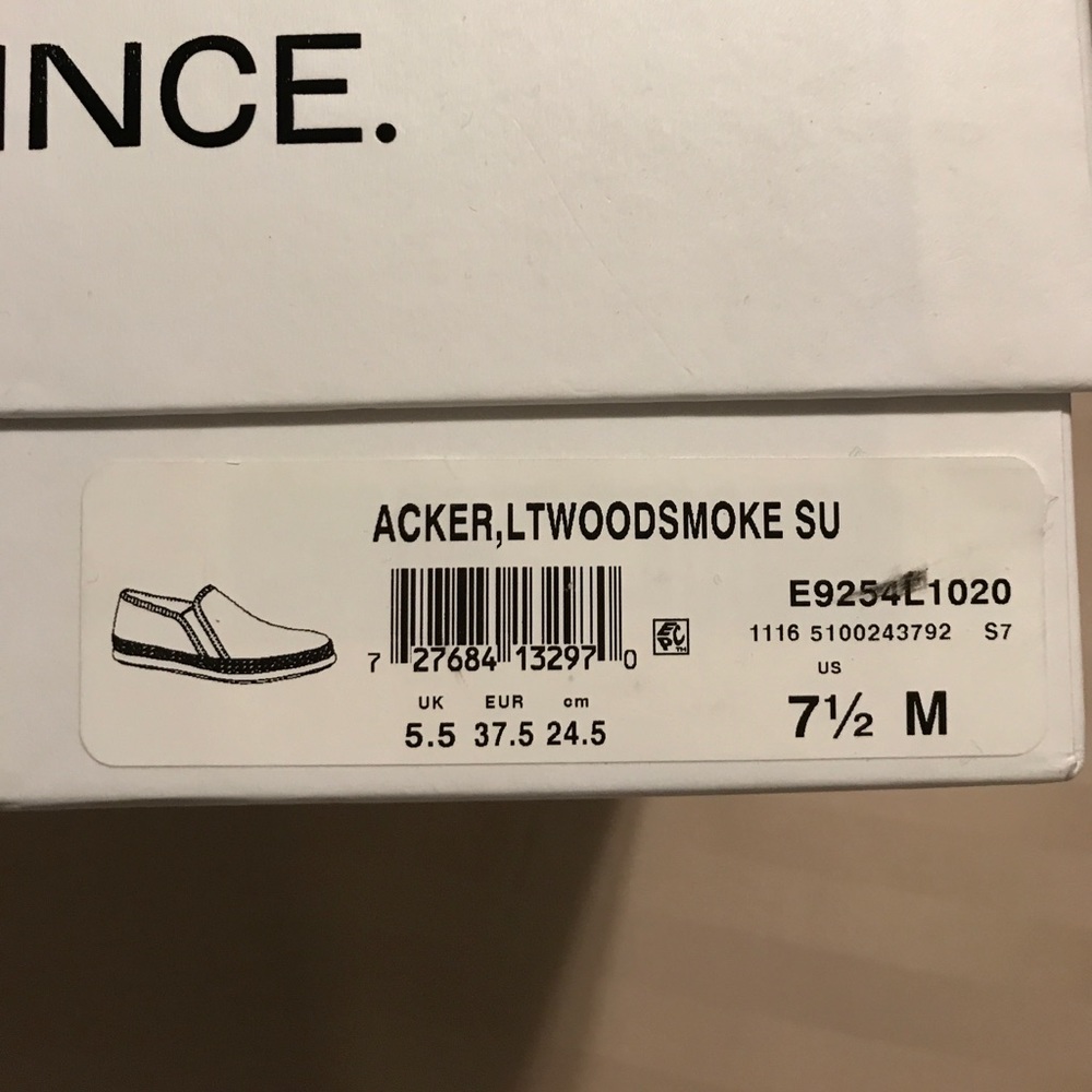 Vince Acker Suede Slip Ons - Picture 6 of 7