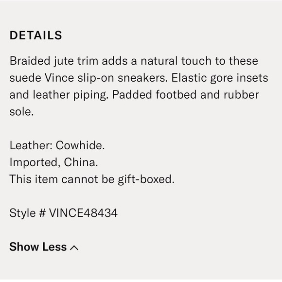 Vince Acker Suede Slip Ons - Picture 4 of 7