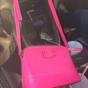 Kate spade cross body hot pink