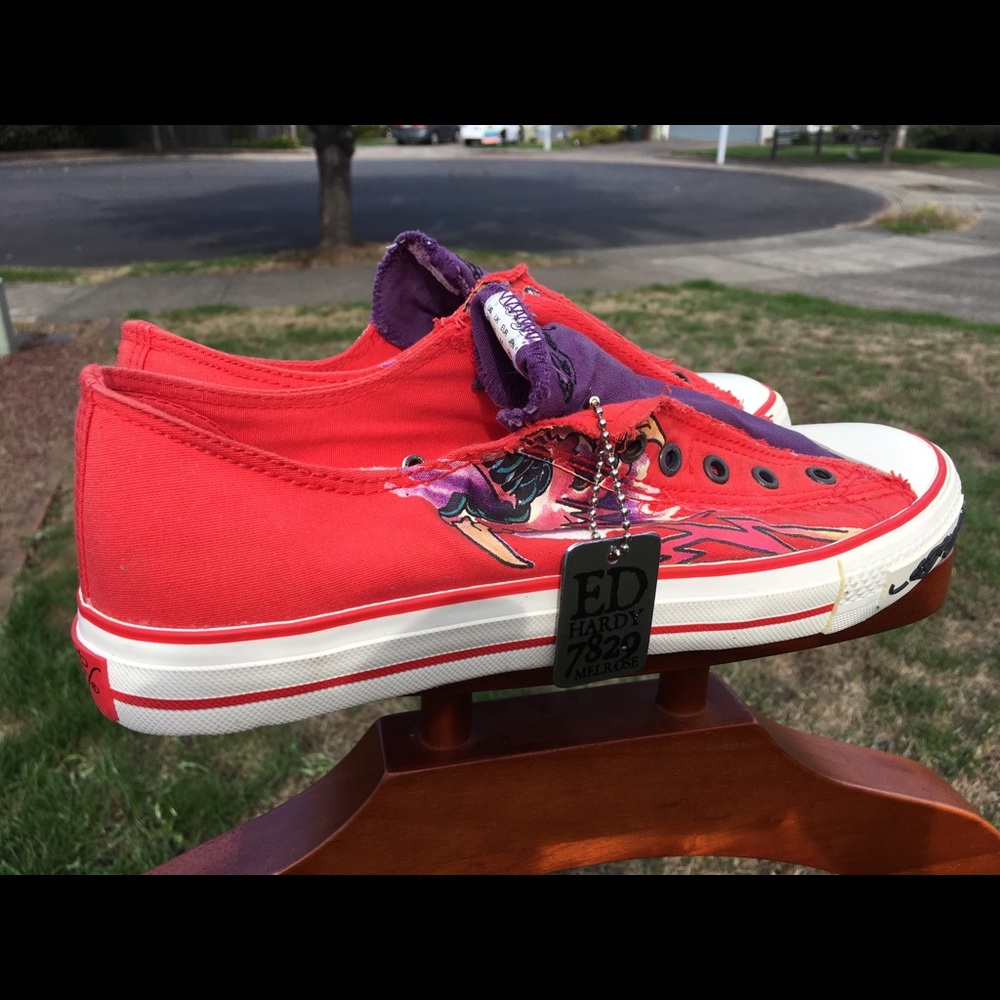 New Ed Hardy Women’s Shoes Size 11