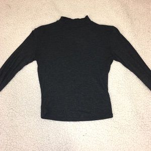 Charcoal grey Charlotte Russe turtleneck