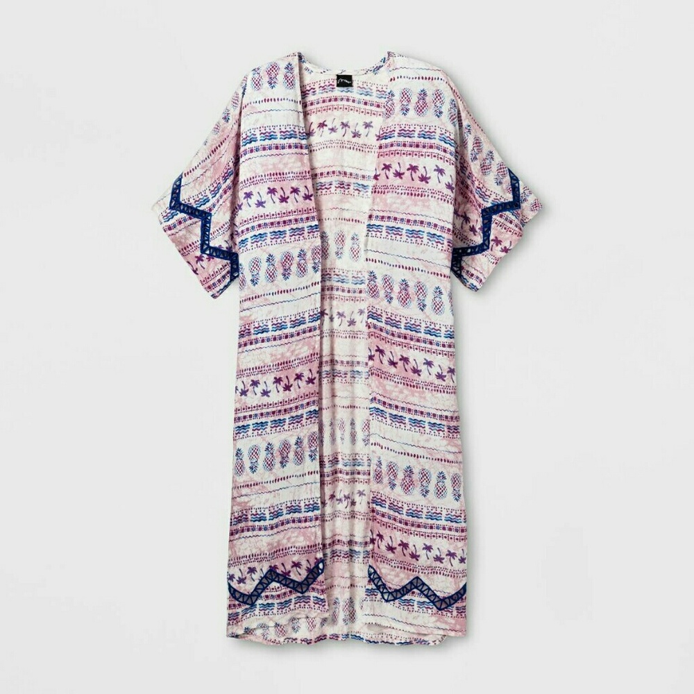 Girls kimono style cardigan size Large 10/12