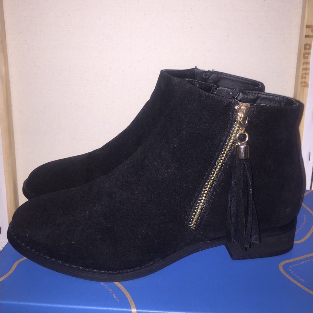 Black Ankle Booties