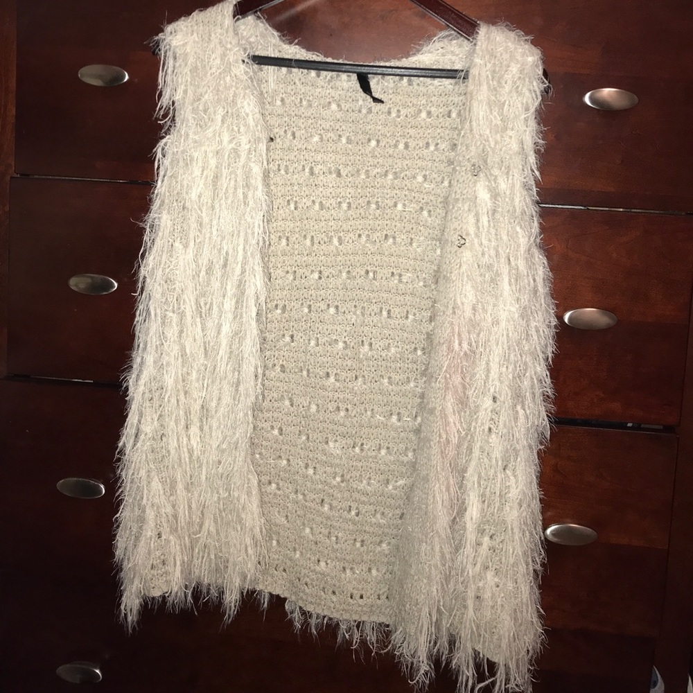 Fuzzy vest