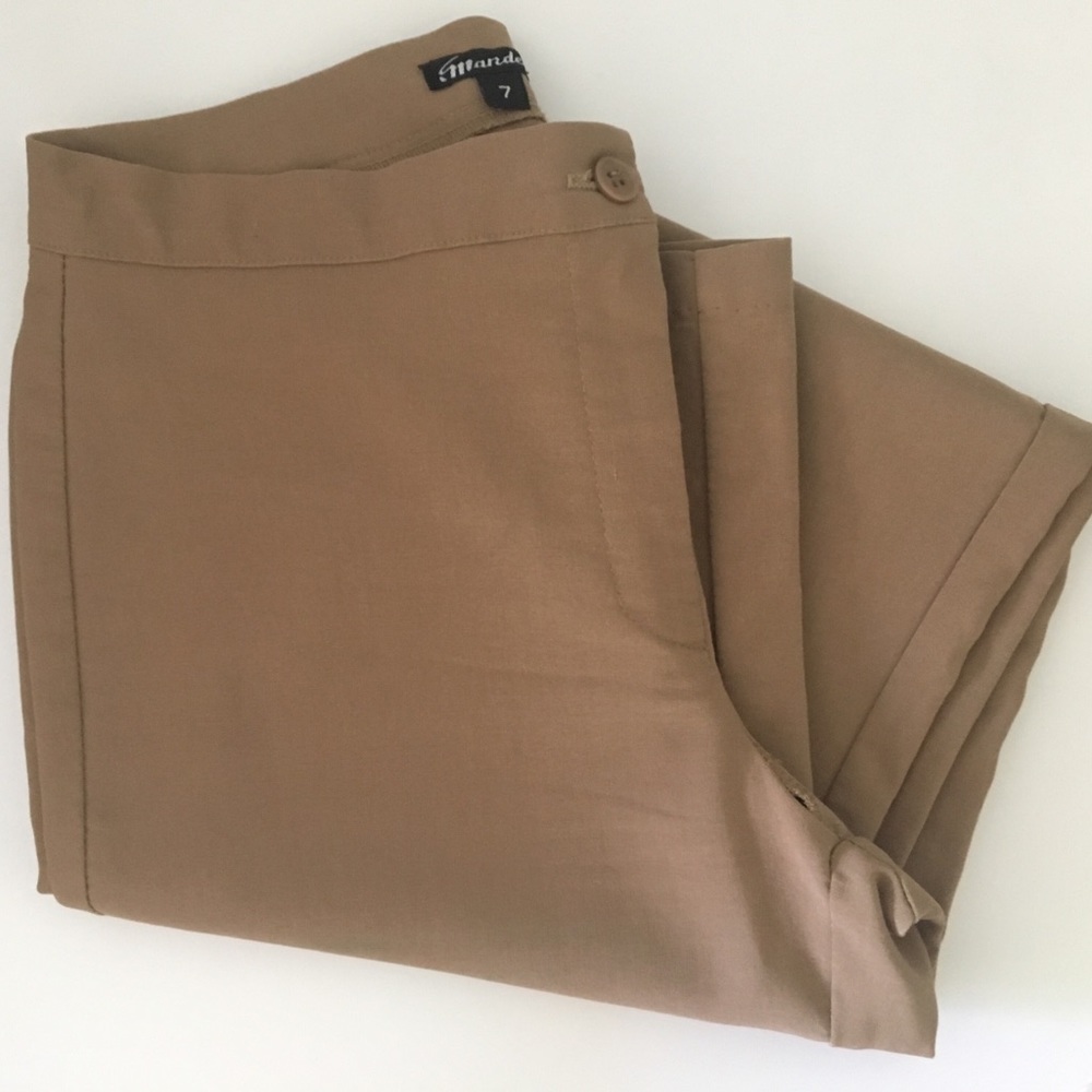 Mandee Women's Casual Pants Polyester Rayon Size 7
