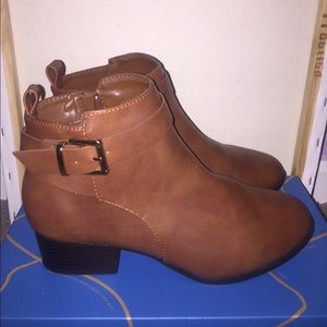 Brown Ankle Booties