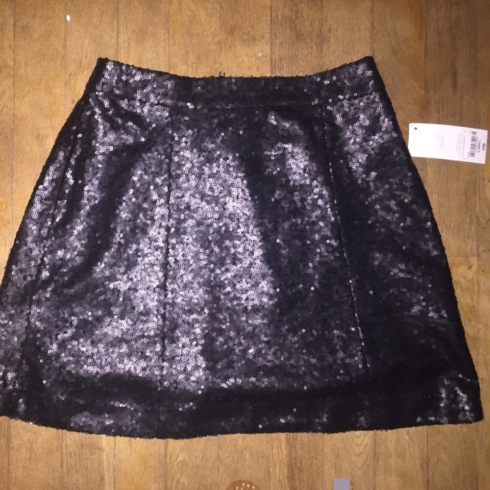 Sparkly Black Skirt XS