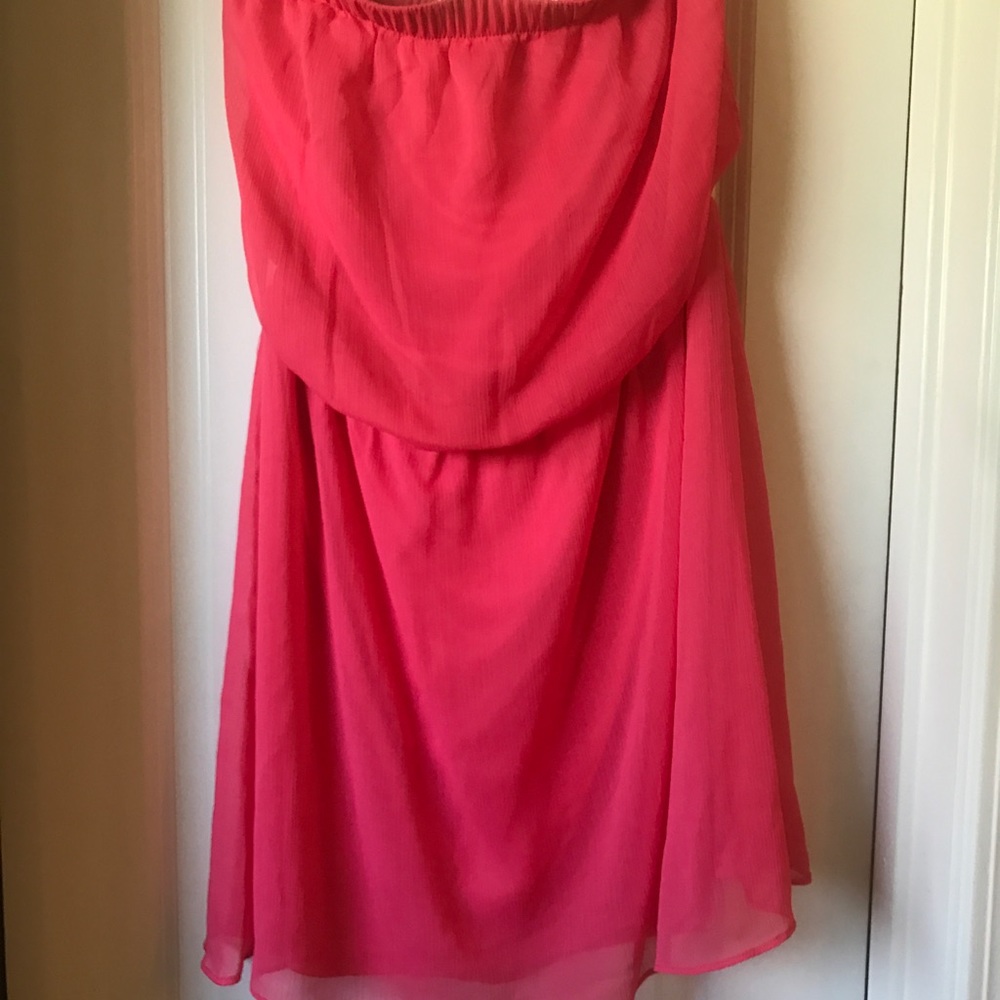 Strapless dress