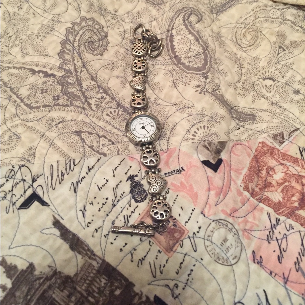 Sterling Brighton Toggle Bracelet Watch