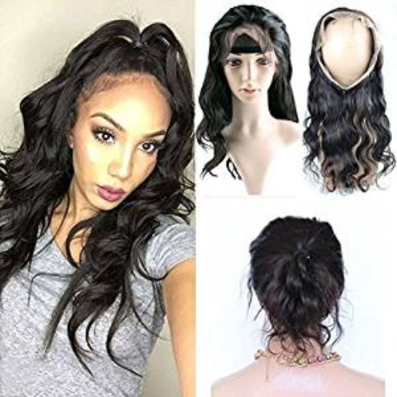 Brazilian Body Wave 360 Lace Band Frontal Closure main image 4