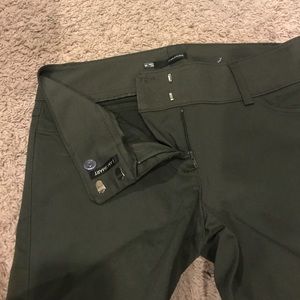 Dark Army Green Maurices Dress Capris
