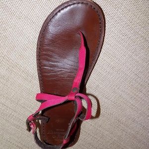 Abercrombie & Fitch  Pink Sandals Size 8