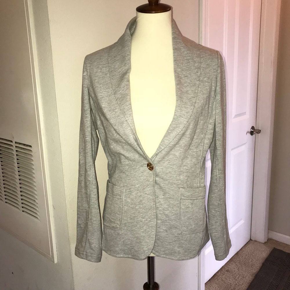 Lilly Pulitzer cotton/sweatshirt blazer