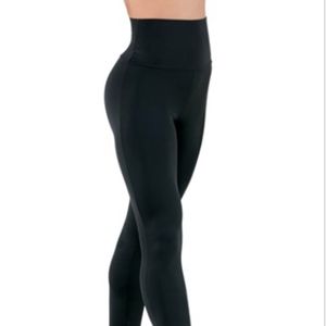 High Waisted Full Length Dance Leggings