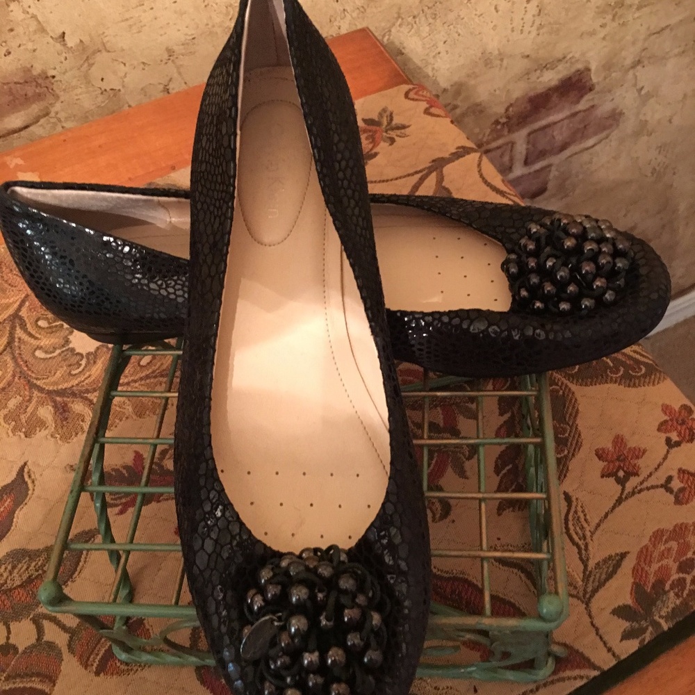 Calvin Klein Mackenzi Black Ballet Flats