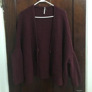 FREE PEOPLE box cardigan
