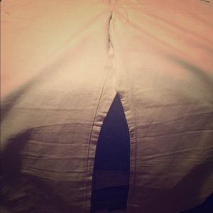 Wide leg linen pants