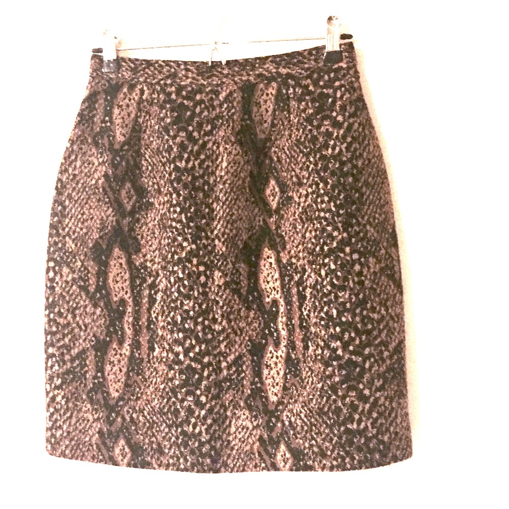 Animal Print Skirt - Runs small