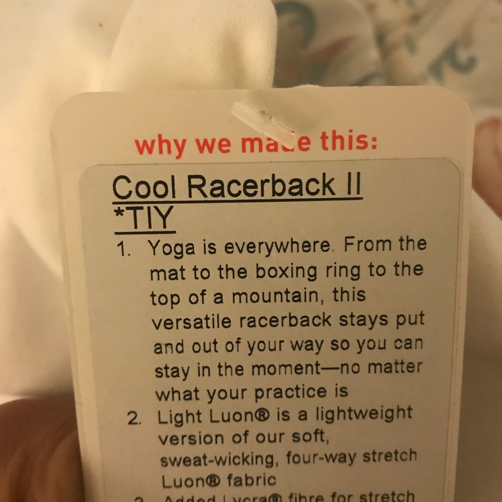 Lululemon tank top