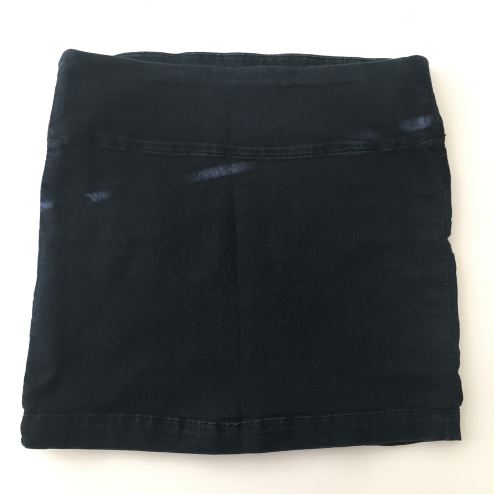 J Brand Stretch Denim Mini Skirt // Size XS