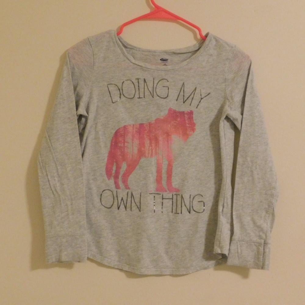 Old Navy size 10-12 Long Sleeve Tee