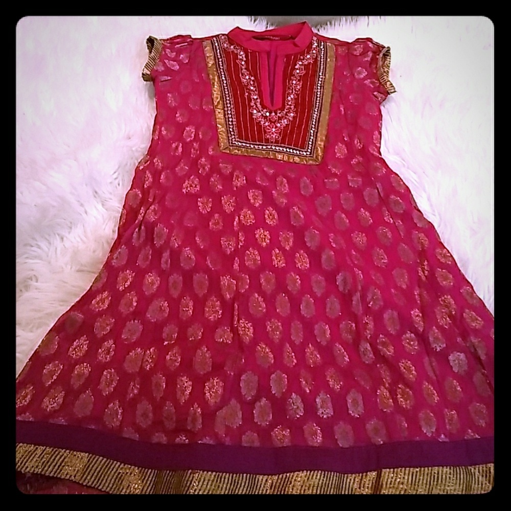 Girls ethnic top