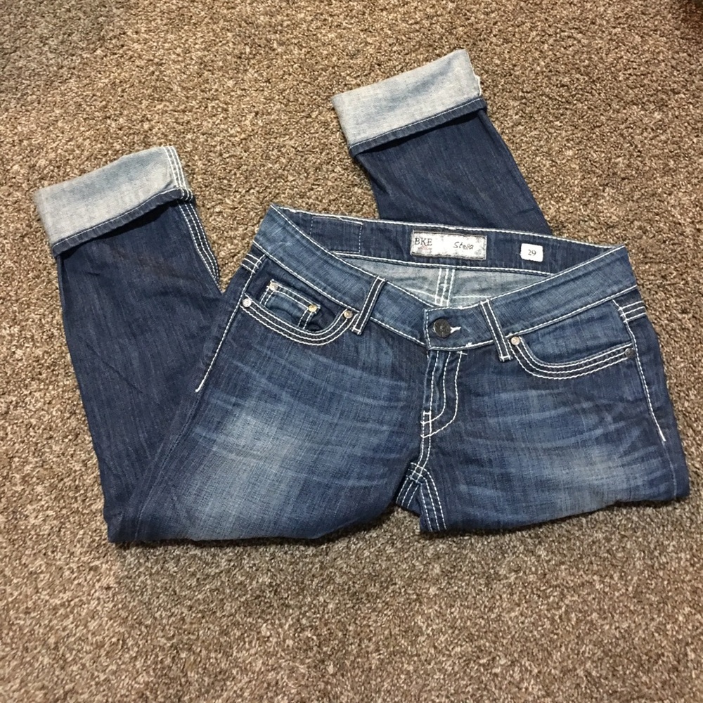 EUC BKE Stella Denim Capris