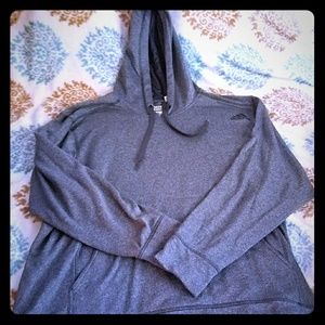 Adidas grey hoodie ❤